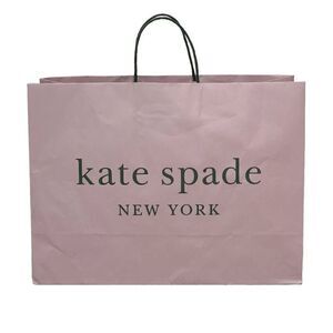 ♠️ KATE SPADE Empty Paper Pink Shopping Gift Bag Medium Size 15.5 x 11.5 x 6"